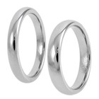 Tungsten Carbide Thin Comfort Fit Polished Plain Band Wedding Ring 2mm 3mm 4mm