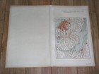 1919 Antique Map Buenos Aires Vicinity   Argentina Chile Falklands South America