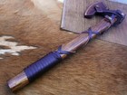 Custom Made Hand Forged Carbon Steel Ragnar  Viking Axe Hatchet With Sheath