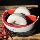 Beats By Dr Dre Solo3 Wireless On-ear Headphones Limited Club Edition White Red