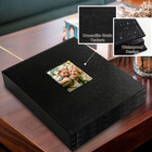Photo Album 4x6 400 Pockets  Leather Photo Albums Holds 400 Vertical