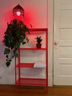 Ikea Shelf Unit Baggego Red