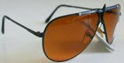 Nwt Truevintage Aviator Frame W  sports  Logo True Blue Blocker Lens Sunglasses