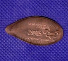 Not Forgotten 2015 Boy Scout Remembrance Journey Elongated Pressed Copper Penny