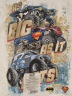 Monster Jam Monster Truck T-shirt Youth Xsmall Nwt Man Of Steel Batman Nea 