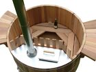 Cedar Wood Hot Tub Plans Diy Outdoor Spa Bath Jet Tub Relax - Build Your Own