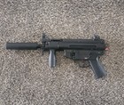 Elite Force Heckler   Koch Mp5k Airsoft Aeg W  Mock Suppressor