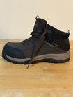 Skechers Men s Slip-ins Relment-erett Comp Toe Work Boots Brown Size 11 5