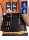 Adjustable Back Brace Lumbar Support Waist Belt For Men Women Pain Relief  ice P