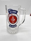 Kentucky Masonary St Johns Day League Free Masons Mug Glass Beer Stein