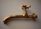 Antique Vintage Moroccan Brass Water Faucet  Handmade Gold Water Faucet  