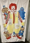 1976 Mcdonalds Child Towel  Vintage Sears Beach Towel No Tags Very Worn 53 33