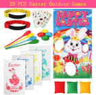 23 Packs Easter Outdoor Party Games For Kids Potato Sack Race Jumping Bags With