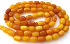 Islamic Prayer Rosary 66 Beads Baltic Genuine Amber Stone tasbih Misbaha Kahrama