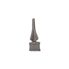 3 4  Finial Quad No Ball For Square Pipe Gate Fence Ornamental  10pcs  Cast Iron