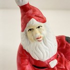 Vintage Ceramic Gnome Pixie Elf Christmas Figurine 2 75in Seated
