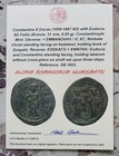 Roman Empire Byzantine Jesus Christ Portrait Coin Silver Necklace With Coa 