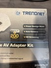 Trendnet Tpl-303e2k - 200mbps Powerline Av Adapter Kit Brand New   Unopened