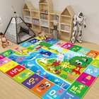 Baby Play Mat For Floor  Super Soft Preschool Rugs With Animals  Kids Rugs For 