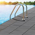 Tonchean Commercial Non-slip Drainage Floor Mat 3x10ft  0 22   Thick Anti-fat   