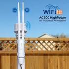 Wavlink Dual-band Ac600 High Power Outdoor Wifi Range Extender Poe High Gain Us