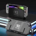 Clear Protective Case Cover Shell For Nintendo Switch 2 2025  full Dockable Slim