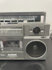 Vintage Sears  Am fm Stereo Radio W  Double Cassette Recorder player 5721386