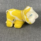 Vintage Eden Wind-up Musical Yellow Cow Plush Toy Head Moves - Works  Video