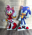 Sonic   Amy Rose Props 3ft  Sonic   Amy Cutouts  Birthday Parties