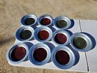 Wear-ever Individual Communion Set Of 10x Stacking Aluminum 10 5  Diameter Trays