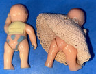 Vintage Renwal No  3 Baby Doll Jointed Hard Plastic Figure 2 25  Boy   Girl