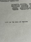 Star Trek City On The Edge Of Lincoln Ent  Script Desilu Productions Roddenberry