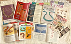 Lot Of 19 Beading Books Magazines Jewelry Making Wirework Projects Bead   Button