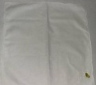 Set Of 8 Vintage Fine White Linen Cotton Napkins Scalloped Embroidered 16  X 16 