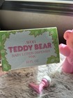 Bnib Vintage Avon Pink Teddy Bear Baby Lotion Dispenser With Box
