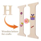 Wall Decor Wooden Wall Alphabet Letter Wooden Letter Home Diy Craft Decoration