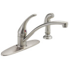 Delta Foundations Kitchen Faucet 1 8 Gpm Stainless-certified Refurbished