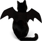 Pet Cat Bat Wings For Halloween Party Decoration  Puppy One Size  Black