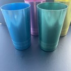 4 Pcs Anodized Aluminum Tumblers Drinking Glasses Vintage Retro Metal Cup