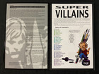 Joe Kubert World Of Cartooning  Supervillains Hc Art Training Book