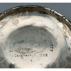 Vintage Sterling Silver Ashtray Dental Society Award Baldwin   Miller 128 Grams