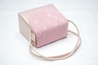Dear Vanilla Japanese Kimono Enamel Handbag Purse Vintage Authentic Made Japan