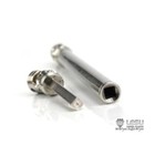 Lesu 1 14 195-235mm Cvd Metal Drive Shaft For For Tamiya Rc Tractor Truck Model 