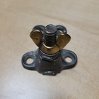 Vintage Cast Iron Clamp   Hook With Pennsylvania Keystone Pennsylvania Railroad 