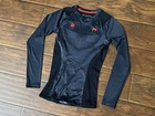 Venum Performance Mens Mma Bjj Jiu Jitsu Long Sleeve Rash Guard Shirt Size M
