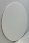  2-pack  Acrylic Circle Disc - 1 8  Thick - White Opaque - 4  Diameter