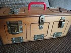 Vintage Tag Think And Grow 10-door Wooden Latch And Lock Box Toy