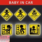 Baby On Board Magnetic Car Sign 6  Baby In Car Safety Warning Magnet Vehicle Suv