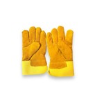 Winter Heavy Duty Leather Gloves Work Construction Safety 6pair