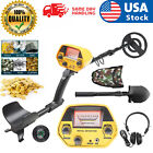 Lcd Display Underground Metal Detector Gold Digger Hunter Deep Sensitive Coil